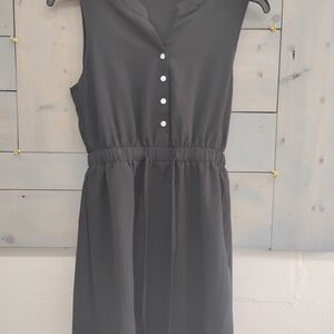 Elegant Black Sleeveless Dress